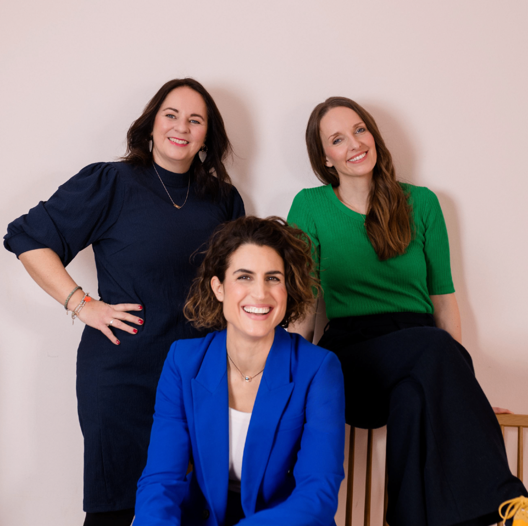 Die WHERA Founders: Cathy Lieberei, Elly Oldenbourg und Anna Kaiser
